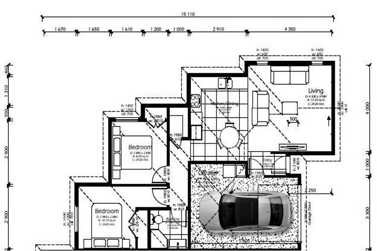 Photo of property in 6u2 Garrick Place, Beerescourt, Hamilton, 3200