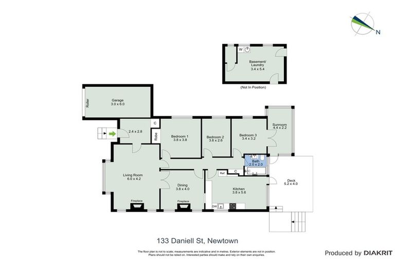 Photo of property in 133 Daniell Street, Newtown, Wellington, 6021