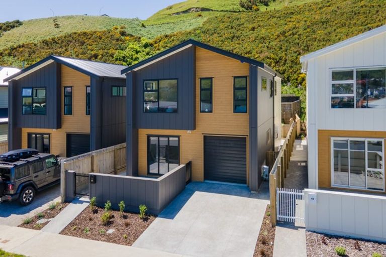 Photo of property in 41 Farnworth Terrace, Glenside, Wellington, 6037