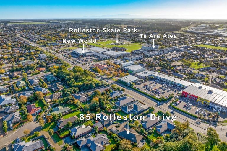 Photo of property in 85 Rolleston Drive, Rolleston, 7614