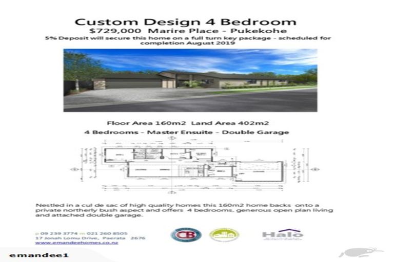 Photo of property in 9 Marire Place, Pukekohe, 2120