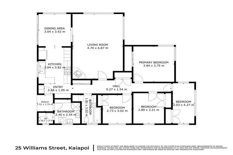 Photo of property in 25 Williams Street, Kaiapoi, 7630