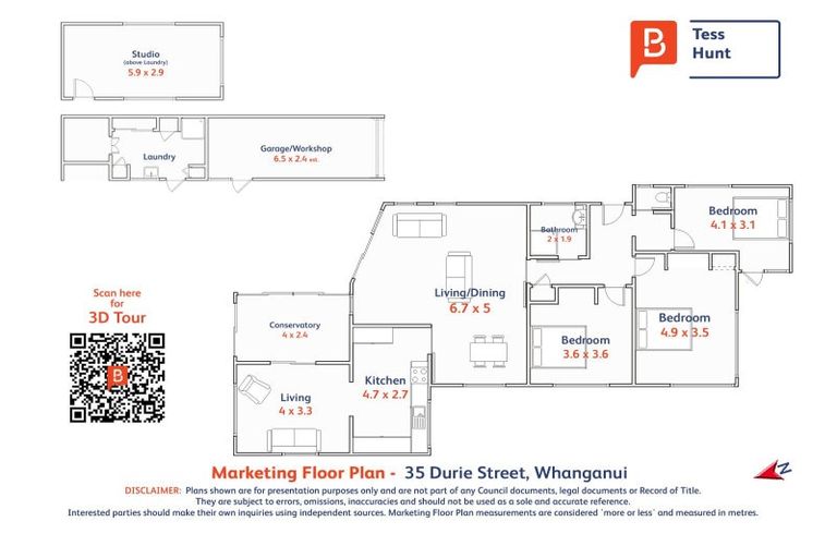 Photo of property in 35 Durie Street, Durie Hill, Whanganui, 4500