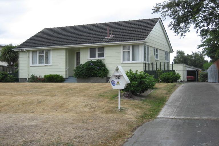 Photo of property in 20 Roche Avenue, Upper Riccarton, Christchurch, 8041