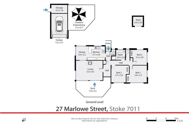 Photo of property in 27 Marlowe Street, Stoke, Nelson, 7011