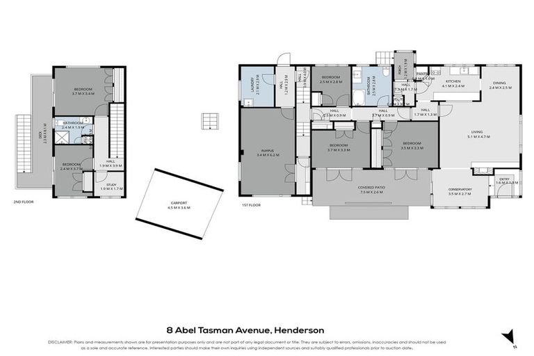 Photo of property in 8 Abel Tasman Avenue, Henderson, Auckland, 0610