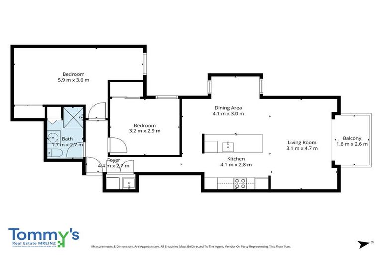 Photo of property in Republic2, 3g/11 Tennyson Street, Te Aro, Wellington, 6011