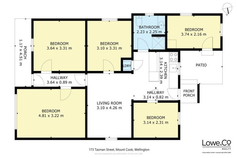 Photo of property in 173 Tasman Street, Mount Cook, Wellington, 6021