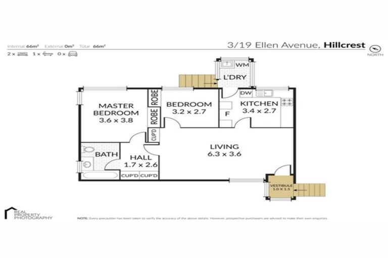 Photo of property in 3/19 Ellen Avenue, Hillcrest, Auckland, 0627