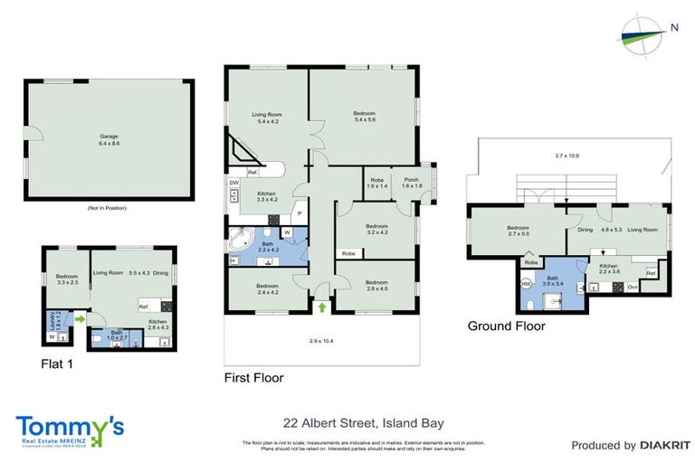 Photo of property in 22 Albert Street, Island Bay, Wellington, 6023