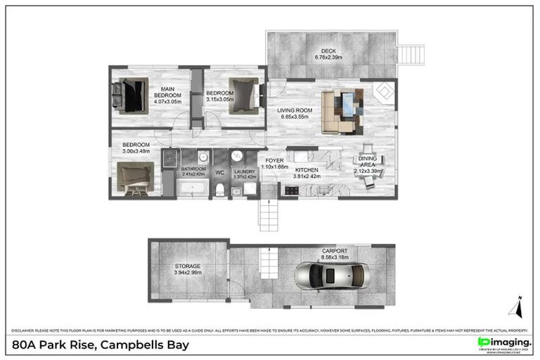 Photo of property in 1/80a Park Rise, Campbells Bay, Auckland, 0630