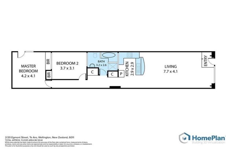 Photo of property in 2/20 Egmont Street, Te Aro, Wellington, 6011