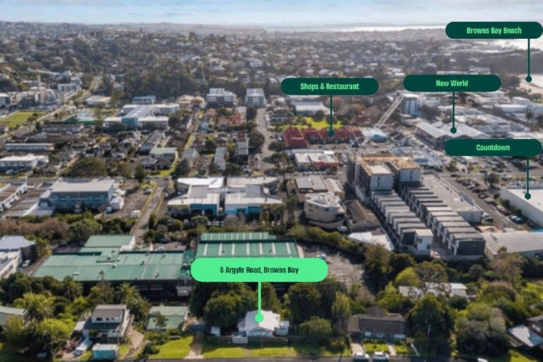 Photo of property in 5 Argyle Road, Browns Bay, Auckland, 0630
