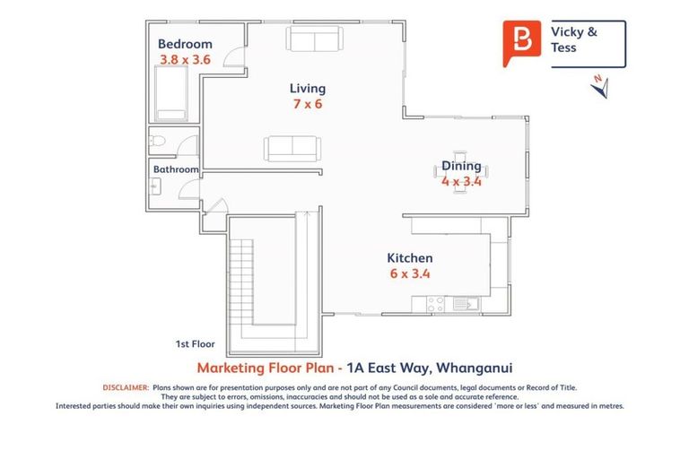 Photo of property in 1a East Way, Durie Hill, Whanganui, 4500