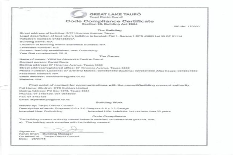 Photo of property in 2/37 Hinemoa Avenue, Taupo, 3330