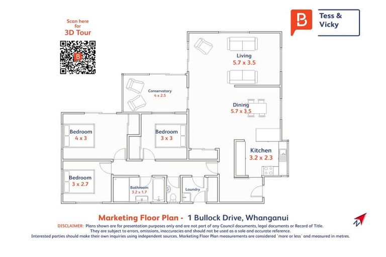 Photo of property in 1 Bullock Drive, Springvale, Whanganui, 4501
