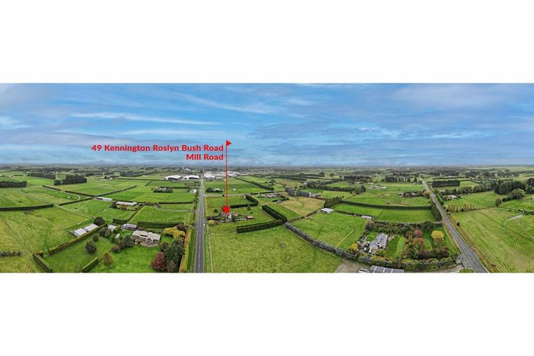 Photo of property in 49 Kennington Roslyn Bush Road, Mill Road, Invercargill, 9872