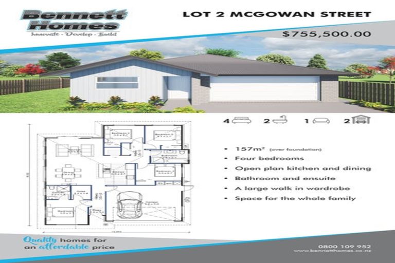 Photo of property in 25 Mcgowan Street, Waharoa, 3401