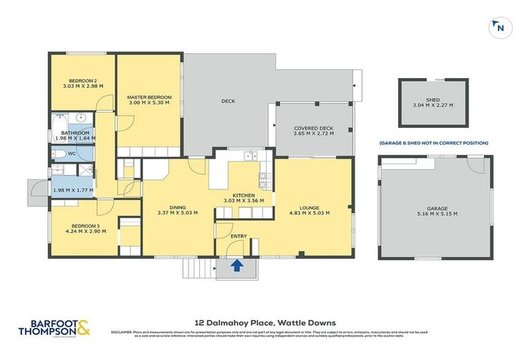 Photo of property in 12 Dalmahoy Place, Wattle Downs, Auckland, 2103