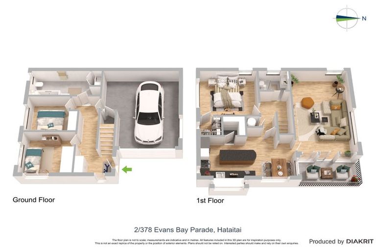 Photo of property in 378f2 Evans Bay Parade, Hataitai, Wellington, 6021