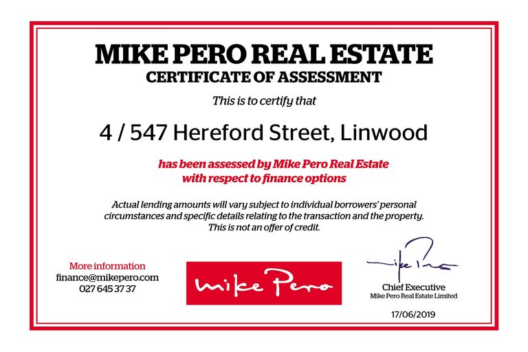 Photo of property in 4/547 Hereford Street, Linwood, Christchurch, 8011