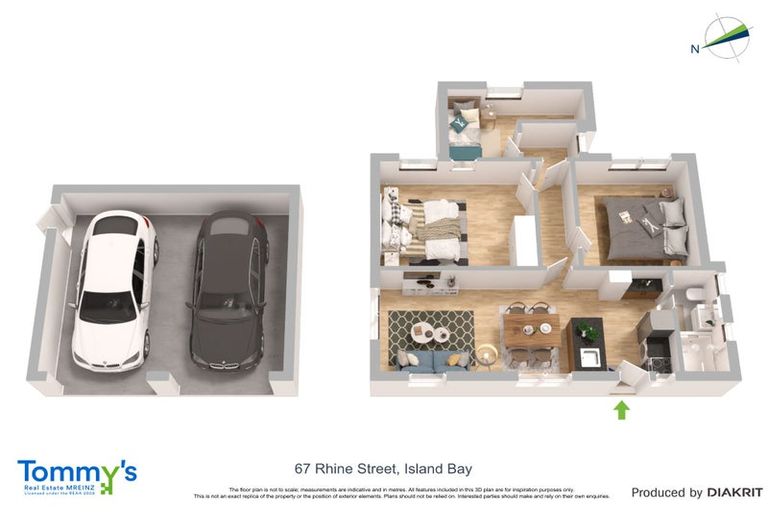 Photo of property in 67 Rhine Street, Island Bay, Wellington, 6023