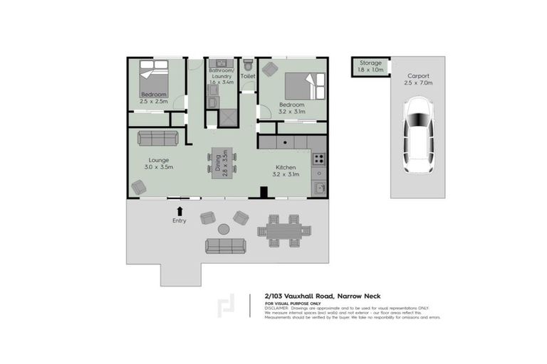 Photo of property in 2/103 Vauxhall Road, Narrow Neck, Auckland, 0624