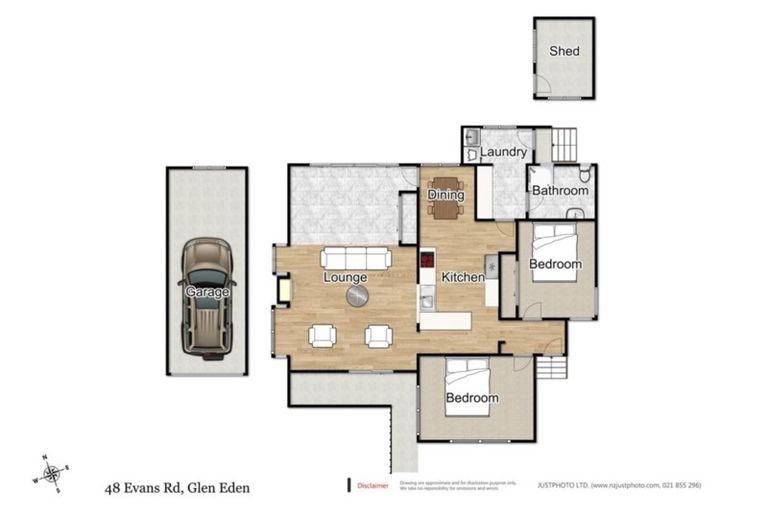 Photo of property in 48 Evans Road, Glen Eden, Auckland, 0602