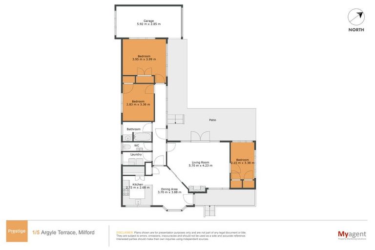 Photo of property in 1/5 Argyle Terrace, Milford, Auckland, 0620