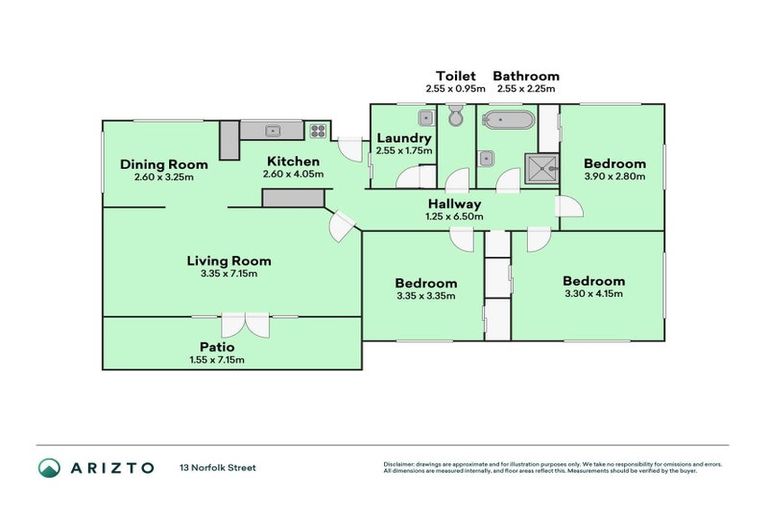 Photo of property in 13 Norfolk Street, Patea, 4520