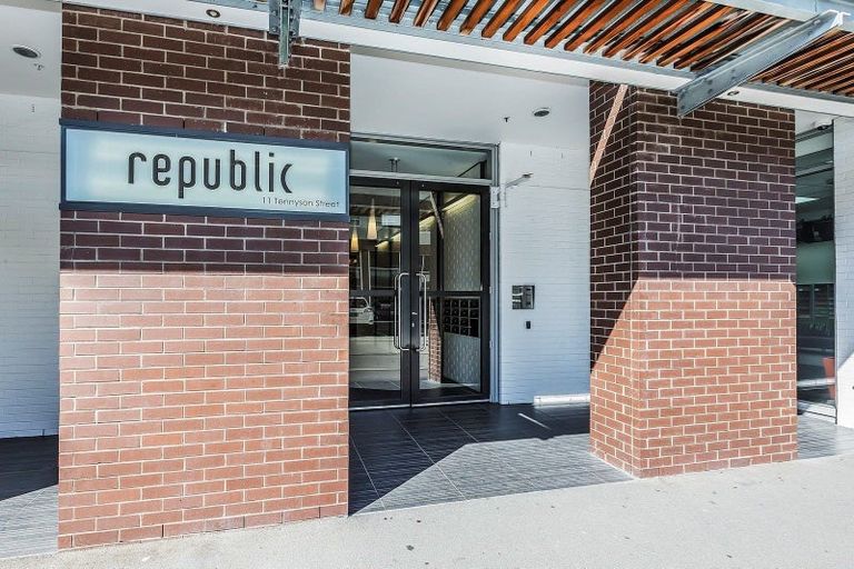 Photo of property in Republic Apartments, 1g/11 Tennyson Street, Te Aro, Wellington, 6011