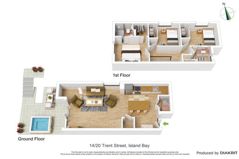 Photo of property in 14/20u Trent Street, Island Bay, Wellington, 6023