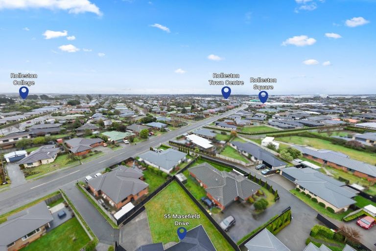 Photo of property in 55 Masefield Drive, Rolleston, 7614
