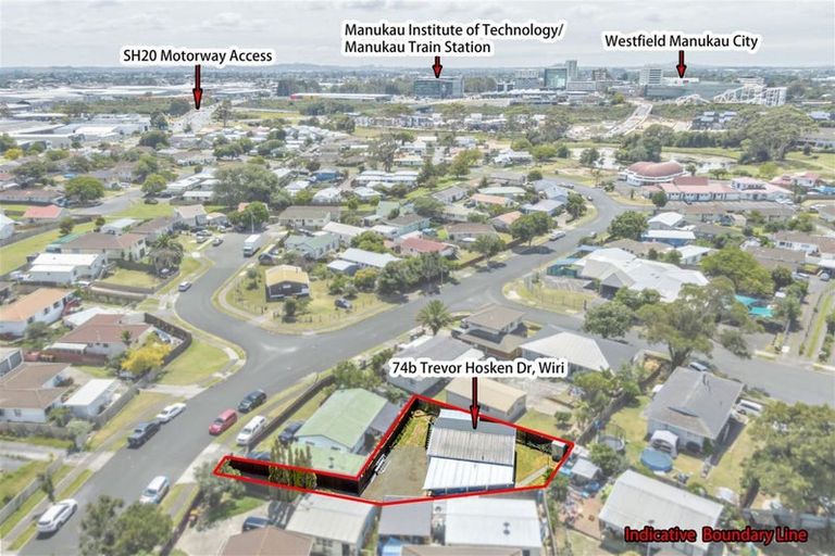 Photo of property in 74b Trevor Hosken Drive, Wiri, Auckland, 2104