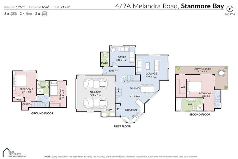Photo of property in 4/9a Melandra Road, Stanmore Bay, Whangaparaoa, 0932