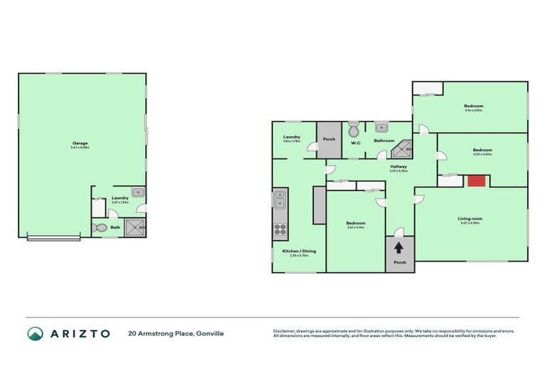 Photo of property in 20 Armstrong Place, Gonville, Whanganui, 4501
