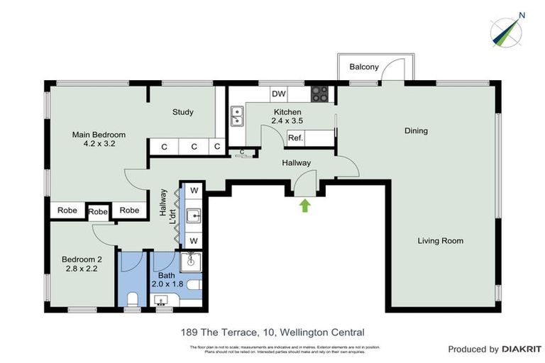 Photo of property in Jellicoe Towers, 191 The Terrace, Wellington Central, Wellington, 6011