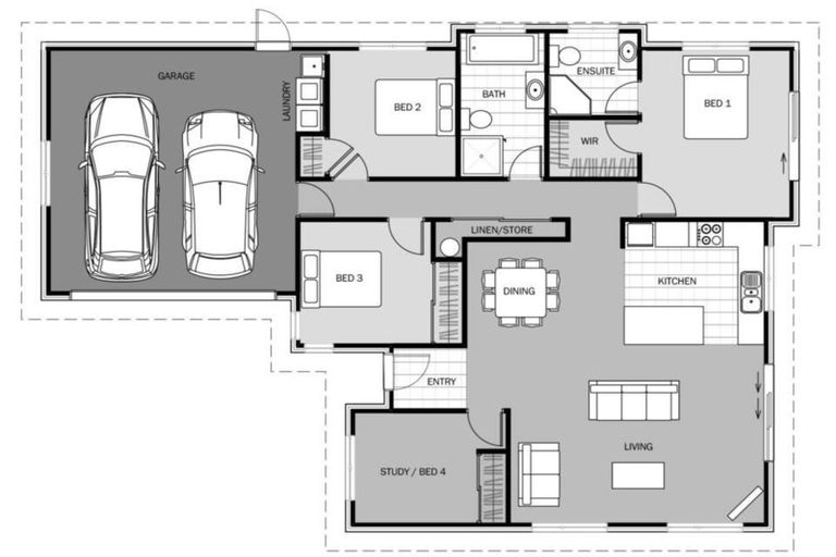 Photo of property in 4 Len Hale Place, Parklands, Christchurch, 8083