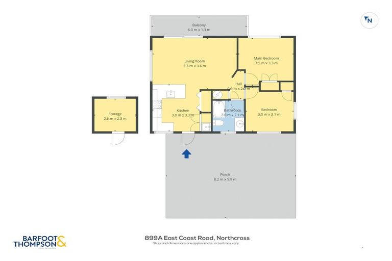 Photo of property in 899a East Coast Road, Northcross, Auckland, 0632