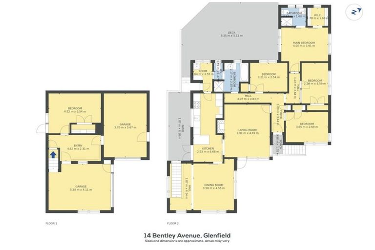 Photo of property in 14 Bentley Avenue, Glenfield, Auckland, 0629