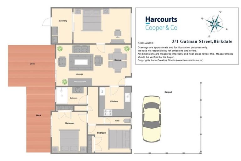 Photo of property in 3/1 Gatman Street, Birkdale, Auckland, 0626