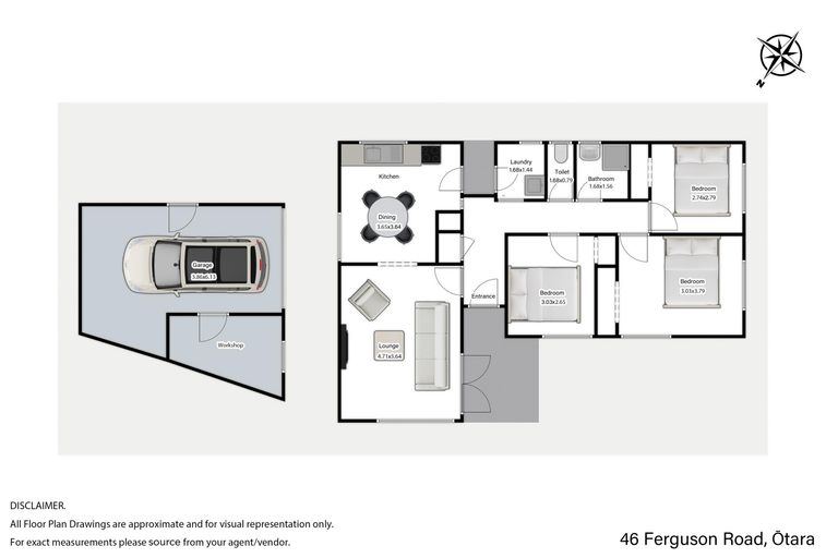 Photo of property in 46 Ferguson Road, Otara, Auckland, 2023