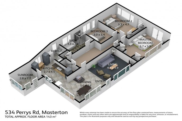 Photo of property in 534 Perrys Road, East Taratahi, Carterton, 5887