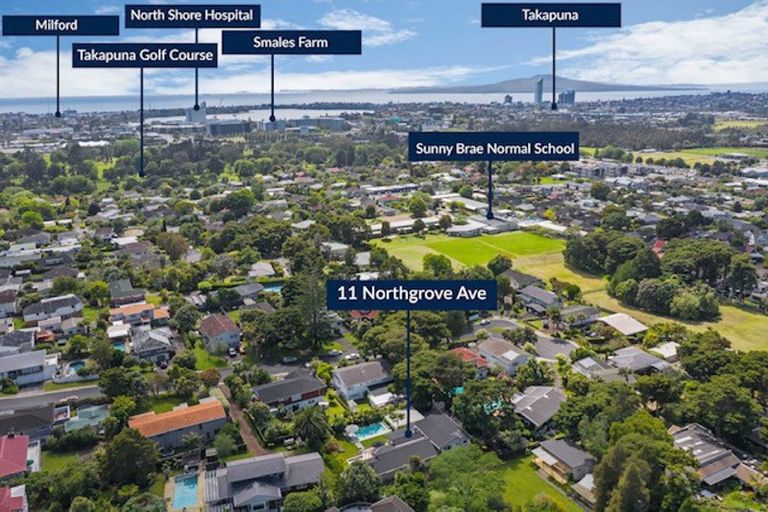 Photo of property in 11 Northgrove Avenue, Hillcrest, Auckland, 0627