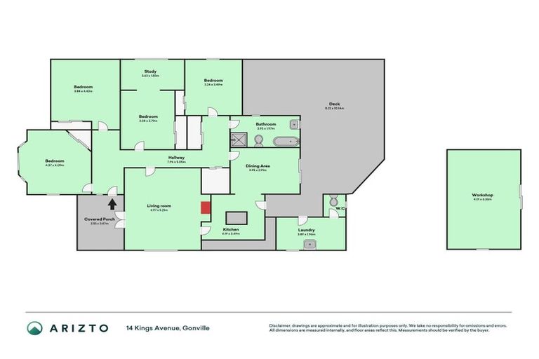 Photo of property in 14 Kings Avenue, Gonville, Whanganui, 4501
