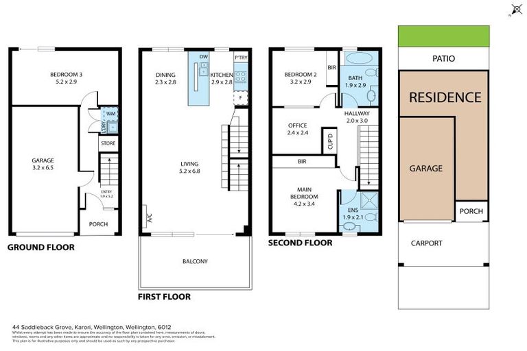 Photo of property in 44 Saddleback Grove, Karori, Wellington, 6012