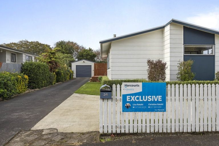 Photo of property in 34 Kamahi Avenue, Hawera, 4610