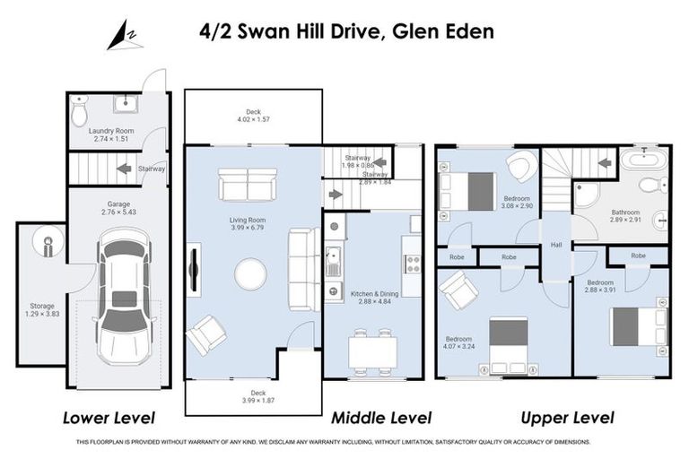 Photo of property in 4/2 Swan Hill Drive, Glen Eden, Auckland, 0602