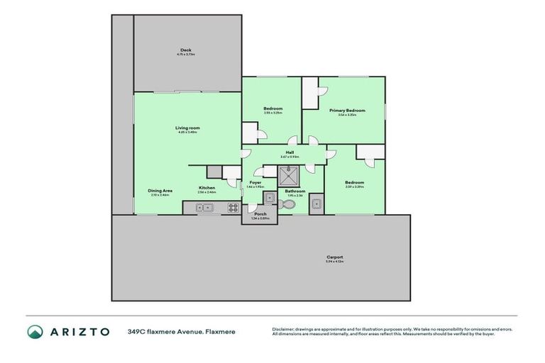 Photo of property in 349c Flaxmere Avenue, Flaxmere, Hastings, 4120