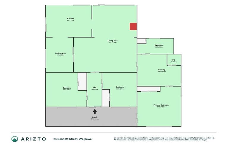 Photo of property in 24 Bennett Street, Waipawa, 4210